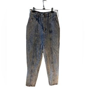 Vintage Cristina Acid Wash Mom Jeans